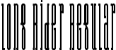 Long Rider Regular font - LongRider.ttf