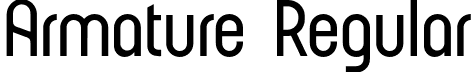 Armature Regular font - Armature-Regular.otf