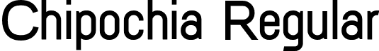 Chipochia Regular font - Chipochia-Regular.otf