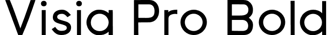 Visia Pro Bold font - VisiaPro-Bold.otf