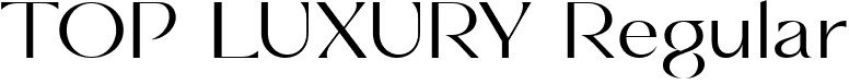 TOP LUXURY Regular font - TOPLUXURY.ttf