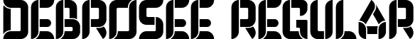 DEBROSEE Regular font - Debrosee-ALPnL.ttf