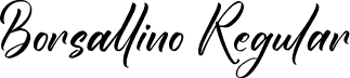 Borsallino Regular font - Borsallino.otf