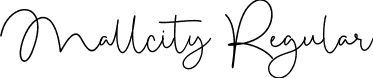 Mallcity Regular font - Mallcity.otf