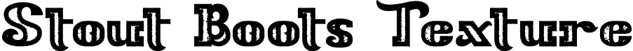 Stout Boots Texture font - Stout Boots Texture.otf