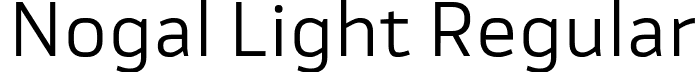 Nogal Light Regular font - 05-Nogal-Lt.otf