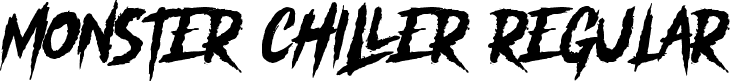Monster Chiller Regular font - MonsterChiller-WywOE.ttf