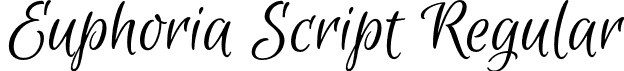 Euphoria Script Regular font - EuphoriaScript-Regular.otf