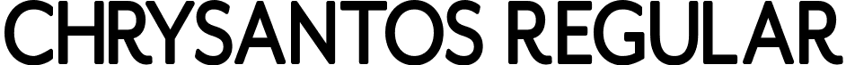 Chrysantos Regular font - Chrysantos.otf