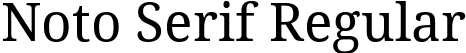 Noto Serif Regular font - NotoSerif-Regular.ttf