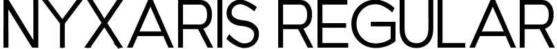 Nyxaris Regular font - Nyxaris.ttf