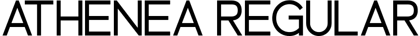 Athenea Regular font - Athenea.otf