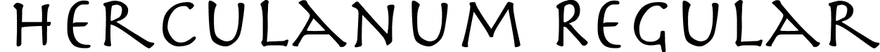 Herculanum Regular font - Herculanum-Regular.ttf