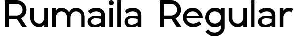 Rumaila Regular font - Rumaila.otf