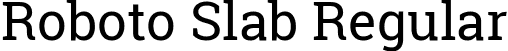 Roboto Slab Regular font - RobotoSlab-Regular.ttf