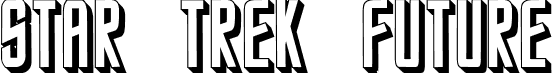 Star Trek Future font - Startrekfuture-EK6e.ttf