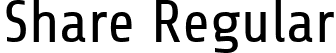 Share Regular font - Share-Regular.ttf