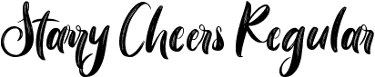 Starry Cheers Regular font - Starry Cheers - Demo.otf