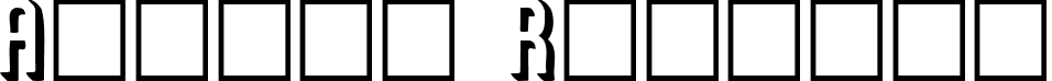 Archer Regular font - ARCHER.TTF