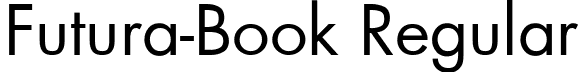 Futura-Book Regular font - futur2.ttf