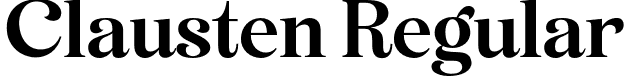 Clausten Regular font - clausten.otf