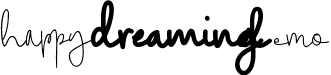 Happy Dreaming Demo font - HappyDreamingDemoRegular.ttf