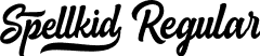 Spellkid Regular font - SpellkidRegular-GOJmg.otf
