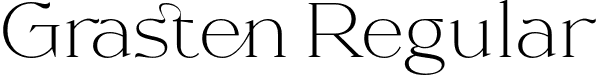 Grasten Regular font - Grasten-Regular.otf