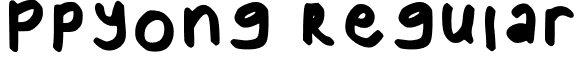 Ppyong Regular font - Very-Nice-Regular.ttf