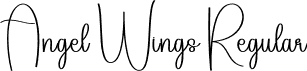 Angel Wings Regular font - Angel-Wings.otf