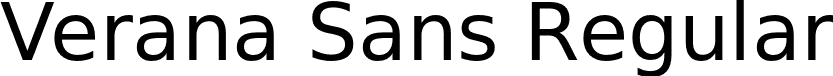 Verana Sans Regular font - VeranaSans-Regular.otf