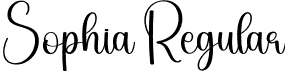 Sophia Regular font - Sophia.otf