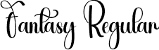 Fantasy Regular font - Fantasy.otf