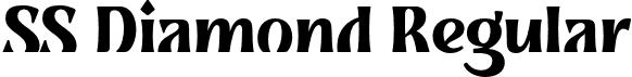 SS Diamond Regular font - ss-diamond.otf