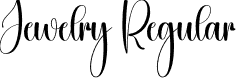 Jewelry Regular font - Jewelry.otf