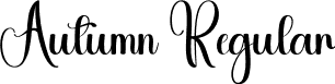 Autumn Regular font - Autumn.otf