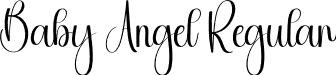 Baby Angel Regular font - Baby-Angel.otf