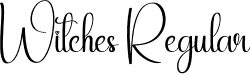 Witches Regular font - Witches.otf