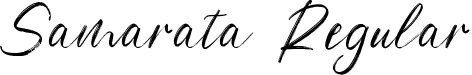 Samarata Regular font - Samarata.ttf