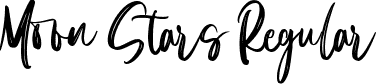 Moon Stars Regular font - Moon Stars - Demo.otf