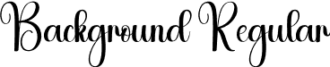 Background Regular font - Background.otf