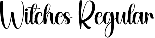 Witches Regular font - Witches.otf