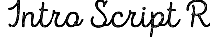 Intro Script R font - IntroScriptR-H2Base.otf