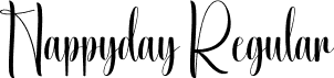 Happyday Regular font - Happyday.otf