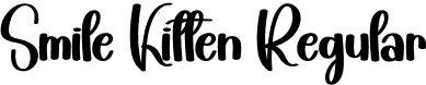 Smile Kitten Regular font - Smile-Kitten.otf