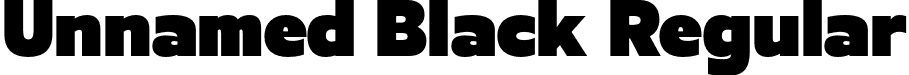 Unnamed Black Regular font - radlush-black.otf