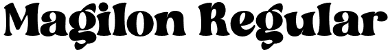 Magilon Regular font - magilon.otf