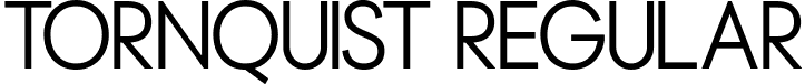 Tornquist Regular font - tornquist-regular.otf