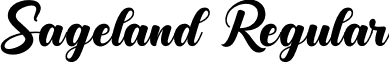 Sageland Regular font - Sageland.ttf