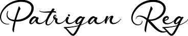 Patrigan Reg font - Patrigan.ttf